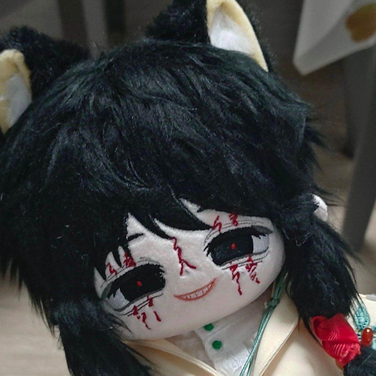 头七怪谈子车甫昭属性20CM厘米棉花娃娃恶积祸盈公仔玩偶可换装,模玩/动漫/周边/娃圈三坑/桌游,棉花娃娃,淘宝优惠券,粉丝福利购,淘宝优惠卷