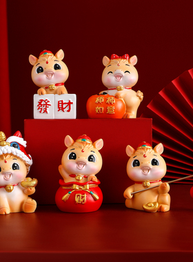 2026年马年生肖小摆件国潮马马上发财情绪稳定神器生日礼物送女生