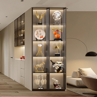 2026新款客厅玻璃柜酒柜装饰品摆件轻奢高档电视柜家居软装高级感