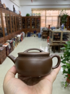 冯文婷全手工紫脂泥汉瓦，全新撇口设计，容量：140cc特惠包邮