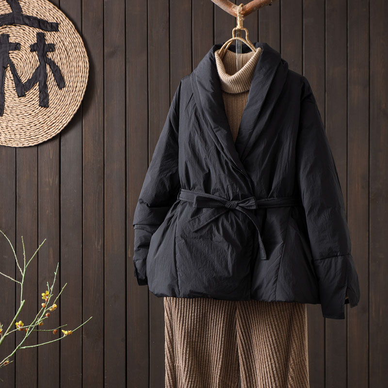 女装时尚百搭通勤羽绒服