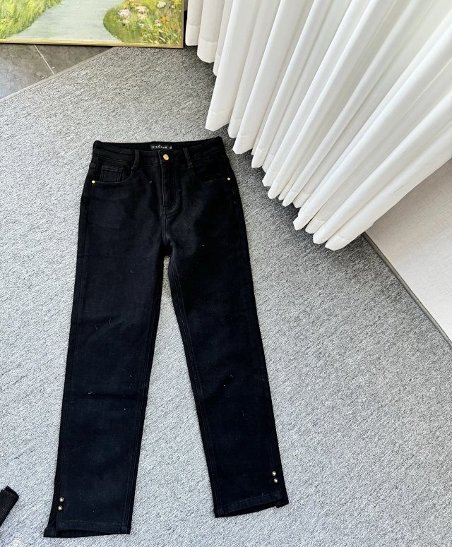 特！之前69加绒【修腿神裤】弹力牛仔一粒扣高腰直筒开叉牛仔裤,女装/女士精品,休闲裤,淘宝优惠券,粉丝福利购,淘宝优惠卷