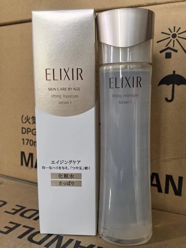 包邮到25年12月日本活颜柔滑弹润爽肤水170ml 清爽型 针对25-45岁