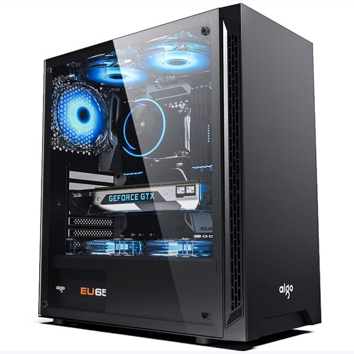 i5 12400 16G 内存 256G 固态 + 2T 机械硬盘 独显办公主机