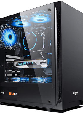 爱国者侧透ATX机箱USB3.0商务