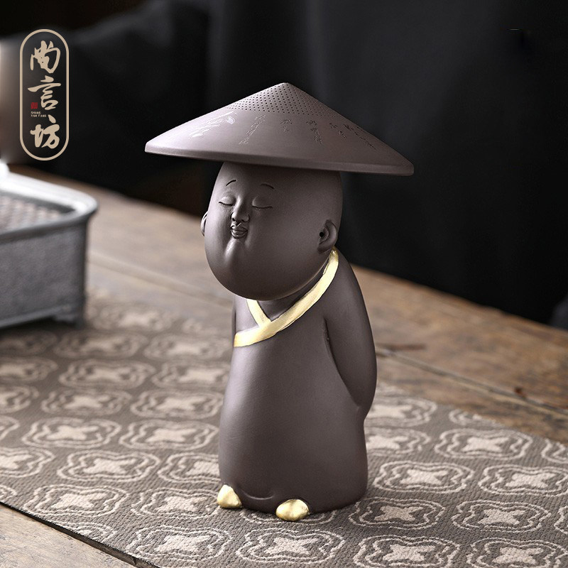 尚言坊创意茶漏茶滤家用紫砂茶宠茶桌小摆件茶叶过滤网斗笠滤茶器使用感如何?