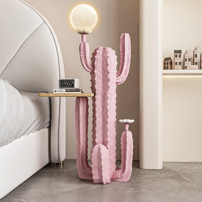 新房子创意仙人掌大型落地摆件客厅玄关卧室托盘收纳装饰乔迁礼物,家居饰品,落地摆件,淘宝优惠券,粉丝福利购,淘宝优惠卷