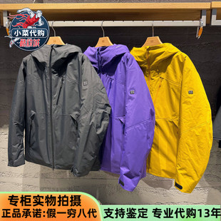 KOLON SPORT可隆2026新款男子空气循环鹅绒硬壳冲锋衣LHDJ6SN009