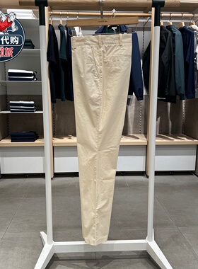 LACOSTE法国鳄鱼2026夏季男裤简约直筒裤棉质cleanfit长裤HH6283