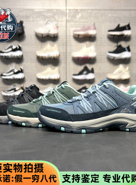Skechers斯凯奇女鞋 简约绑带轻质透气休闲鞋 城市户外跑鞋180003