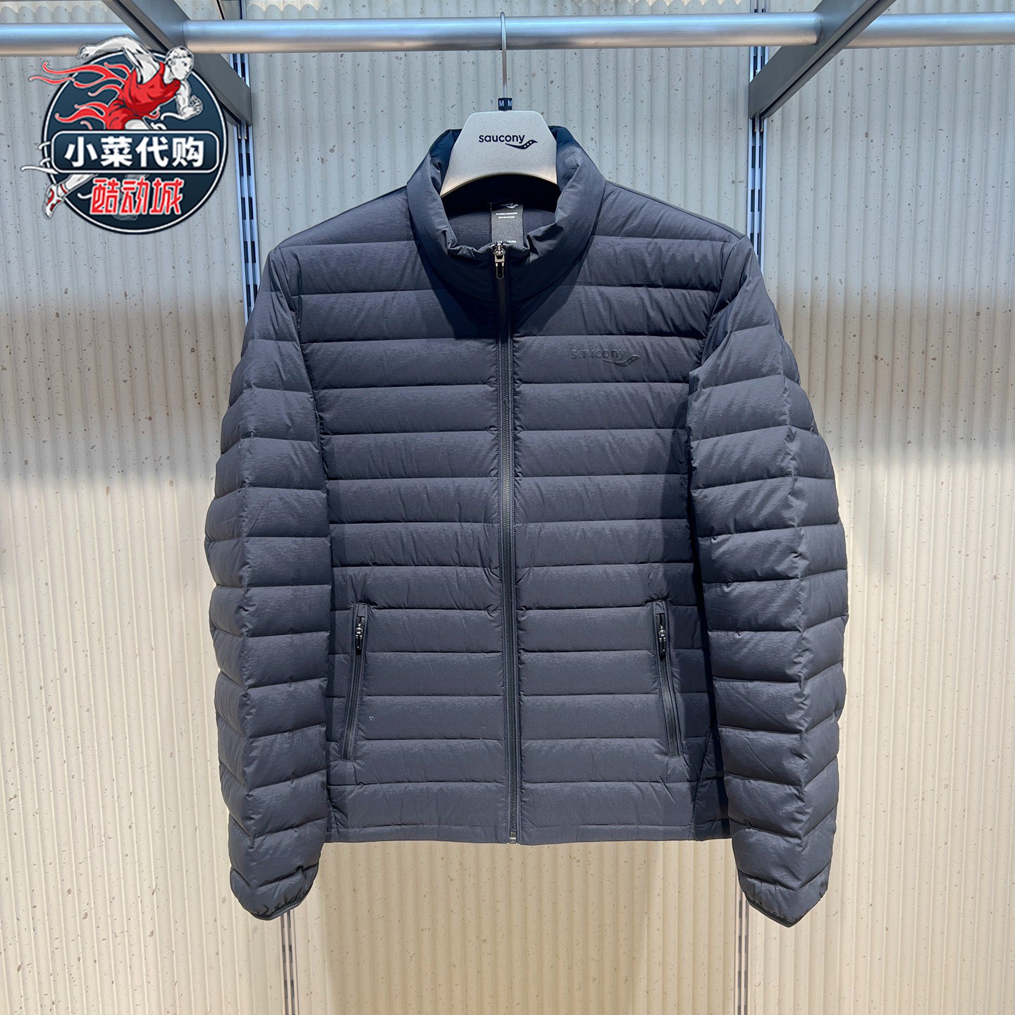 Saucony防风保暖外套鹅绒羽绒服