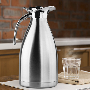 29.9元包邮 沃德百惠 不锈钢保温水壶 2L