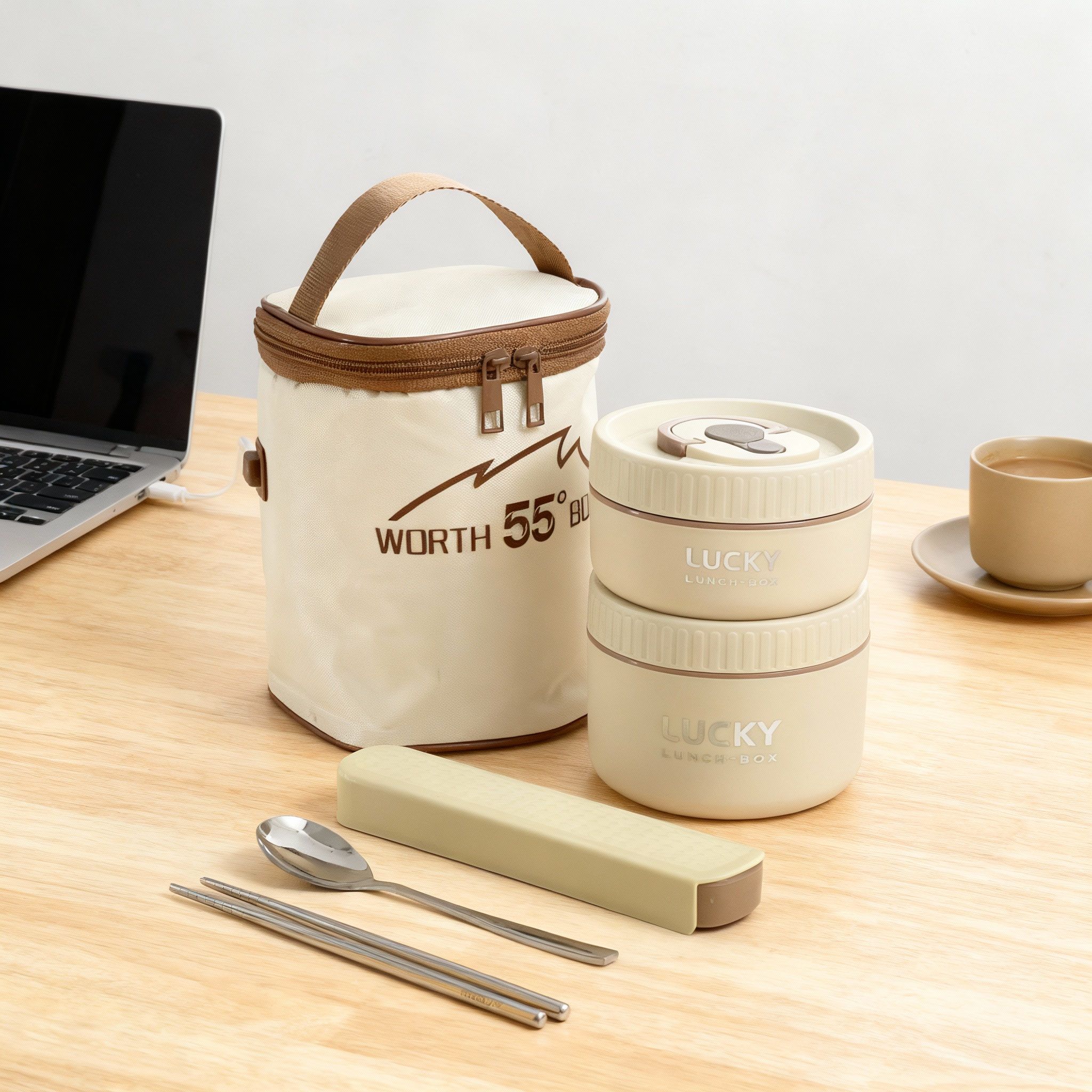 多层饭盒316不锈钢微波炉加热便当盒上班族密封带饭保温饭盒套装