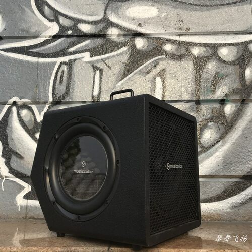 MUSICCUBE音乐魔方MD100 蓝牙100W键盘电鼓监听多功能音箱 包邮