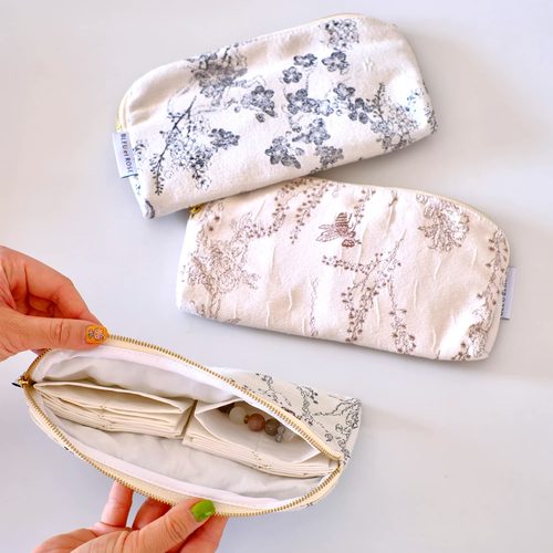 BLEU et ROSE【My oyster】多层首饰收纳包珠宝旅行便携串珠包ins