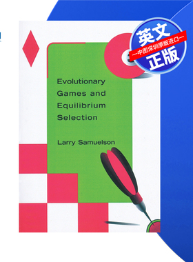 【预售 按需印刷】进化博弈与均衡选择 Evolutionary Games and Equilibrium Selection  进口英文正版书籍