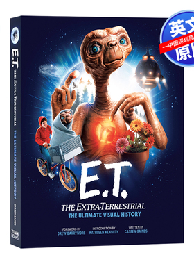 英文原版 ET外星人 终极视觉历史图解指南 精装艺术书 E.t. the Extra-terrestrial 斯皮尔伯格 经典科幻电影画册