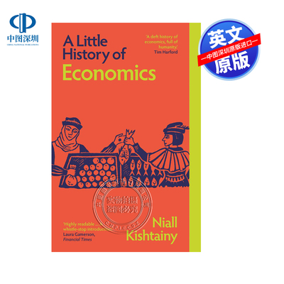 预售英文原版 耶鲁经济学小史 A Little History of Economics 人文历史 社会科学图书 Niall Kishtai