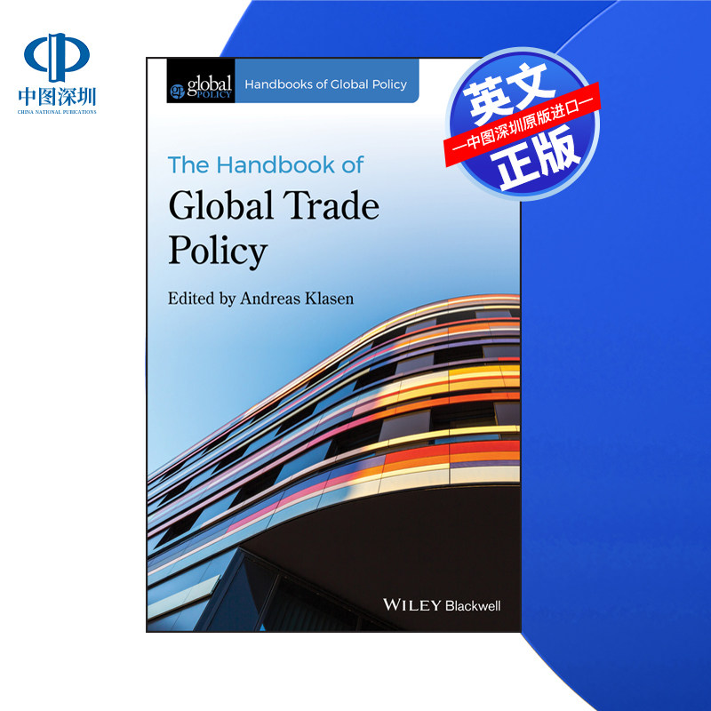 【预售 按需印刷】Wiley出版 全球贸易政策手册 The Handbook of Global Trade Policy 进口英文正版书籍