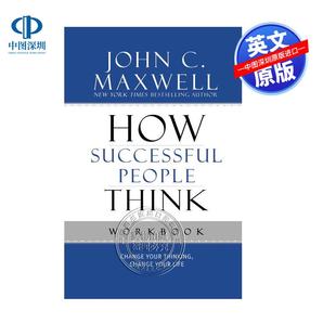 英文原版 成功人士如何思考工作手册 How Successful People Think Workbook