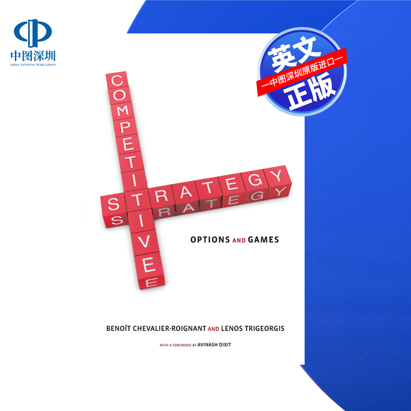 【预售 按需印刷】竞争策略:选择和游戏 Competitive Strategy: Options and Games  进口英文正版书籍