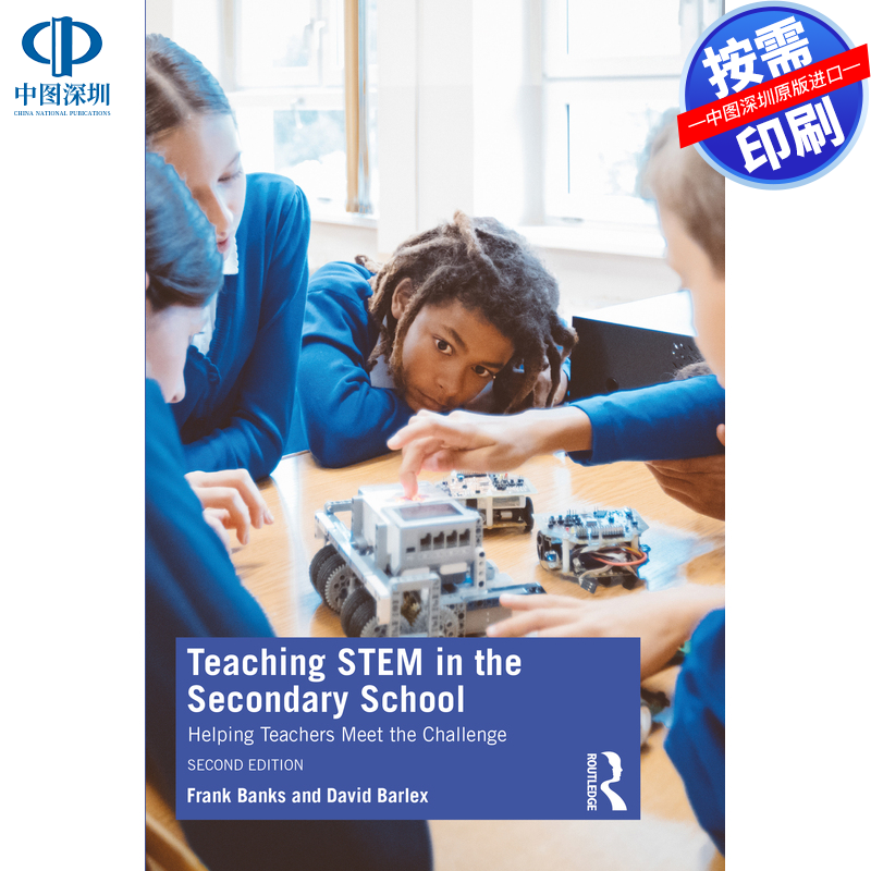 预售【按需印刷】英文原版 中学STEM教学 Teaching STEM in the Secondary School 原装进口正版书籍