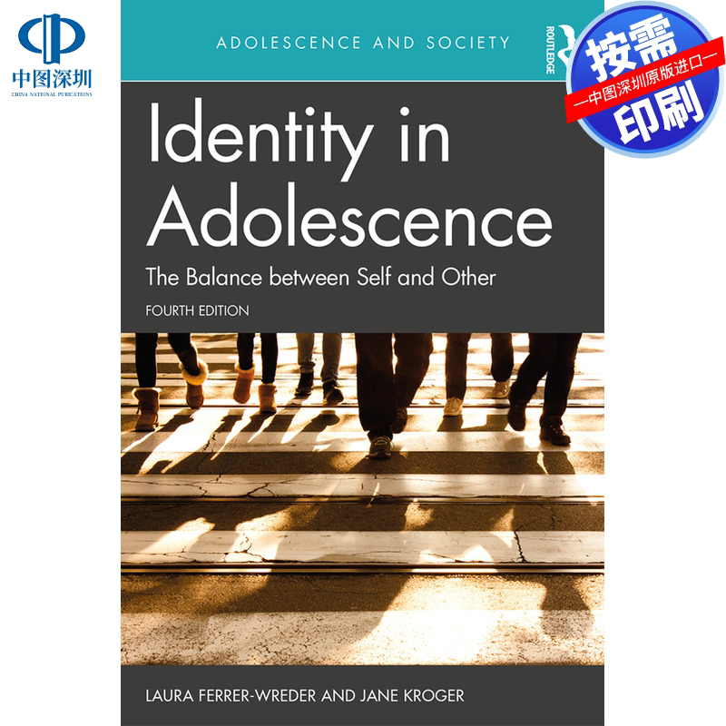 预售【按需印刷】英文原版 青少年身份认同 第四版 Identity in Adolescence 4e 原装进口正版书籍