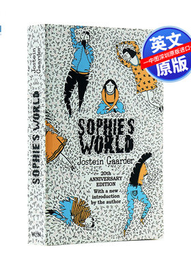 英文原版 苏菲的世界 Sophie's world:20th Anniversary Edition  乔斯坦贾德 哲学启蒙书 进口书 正版