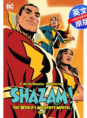 英文原版 DC漫画 《沙赞：世界上最强大的凡人卷3》 Shazam!: The World's Mightiest Mortal Vol. 3  进口正版书籍