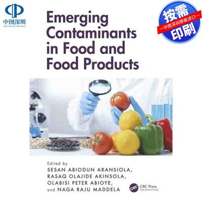 预售【按需印刷】英文原版 食品及食品产品中的新兴污染物 Emerging Contaminants in Food and Food Products 原装进口正版书籍