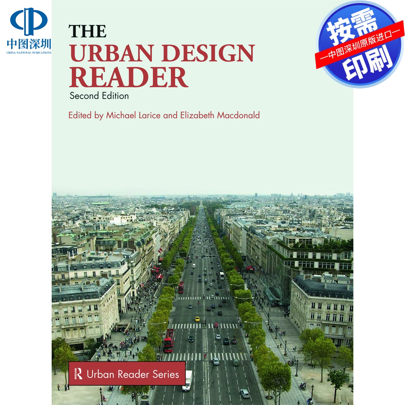 预售【按需印刷】英文原版 城市设计读本 The Urban Design Reader 原装进口正版书籍