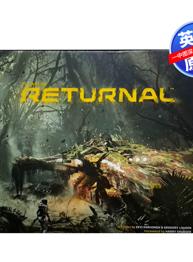 英文原版 死亡回归游戏设定集 精装太空科幻射击游戏大开本画册 The Art of Returnal 周边书 黑马Dark Horse