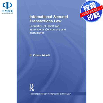 预售【按需印刷】英文原版 国际担保交易法 International Secured Transactions Law 原装进口正版书籍