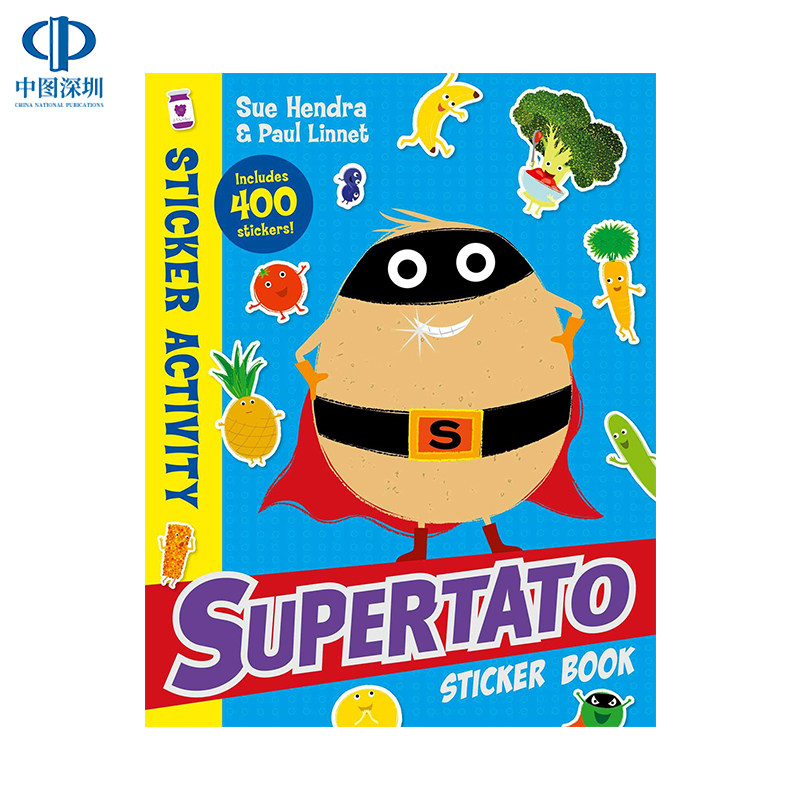 贴纸书有400多个贴纸