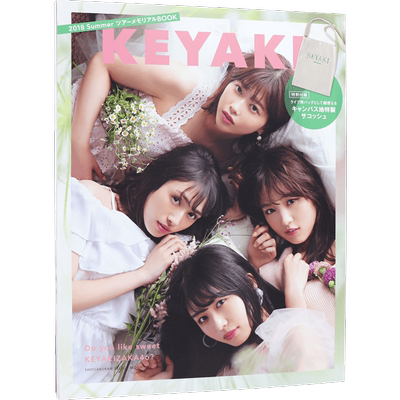 现货【深图日文】欅坂46 附KEYAKI环保袋 KEYAKI: 2018 Summer旅行纪念BOOK 欅坂46  纪念发售 巡演官方BOOK  日本原装进口正版书