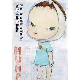 现货【深图日文】 奈良美智 Slash with a Knife 新装版 作品集 插画集 日本原装进口 正版书