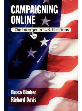 预售【按需印刷】英文原版 Campaigning Online在线竞选 牛津大学出版 原版进口正版书籍