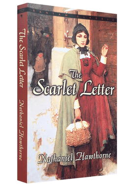 红字The Scarlet Letter 英文原版 美国文学经典名著小说 诺贝尔文学奖作者霍桑 进口书正版