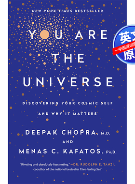 英文原版 You Are the Universe 你是宇宙 ：发现你的宇宙自我及其重要性 太空科学 宇宙学 Deepak Chopra 迪帕克·乔普拉