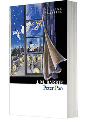 英文原版小说 彼得潘童话故事书 Peter Pan 小飞侠 柯林斯经典系列 进口书 正版