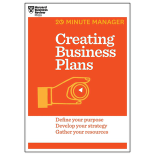 英文原版 制定商业计划 哈佛商业评论20分钟经理人系列 Creating Business Plans (HBR 20-Minute Manager Series) 自我提升管理