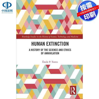 预售【按需印刷】英文原版 人类灭绝 Human Extinction 原装进口正版书籍