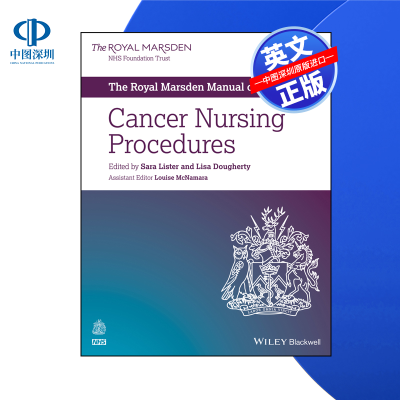 【预售 按需印刷】Wiley出版 皇家马斯登癌症护理程序手册 The Royal Marsden Manual of Cancer Nursing 进口英文正版书籍