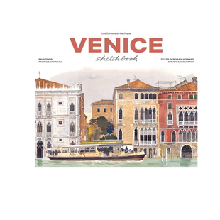 【预售英文原版】威尼斯水彩画速写 绘画素描技法入门赏析 精装 Venice Sketchbook 旅行写生薄 Fabrice Moireau 艺术书画册