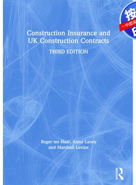 预售【按需印刷】英文原版 建筑保险与英国建筑合同 Construction Insurance and UK Construction Contracts 原装进口正版书籍