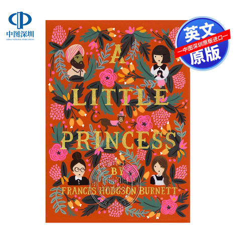 【现货英文原版】小公主 企鹅繁花封面版 精装 A Little Princess: Frances Hodgson Burnett 盛开的海雀系列 经典文学名著小说