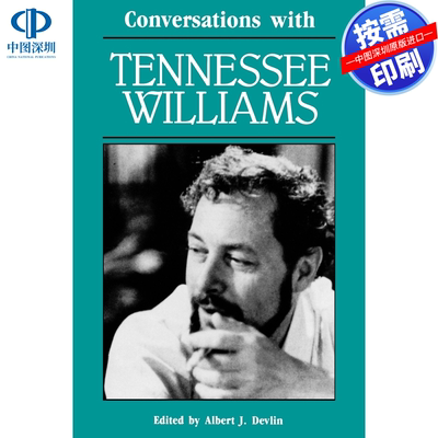 预售【按需印刷】英文原版 与田纳西·威廉斯的对话 Conversations with Tennessee Williams 原装进口正版书籍