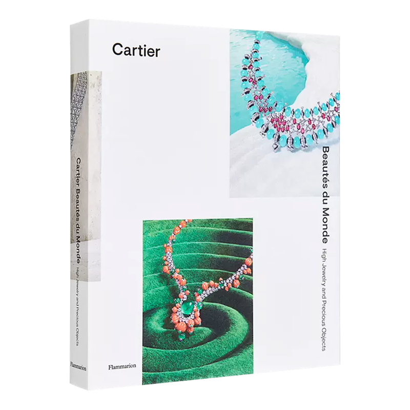 英文原版 卡地亚:世界之美 高级珠宝鉴赏 精装艺术书 Cartier: Beautés du Monde 珠宝首饰服饰设计画册