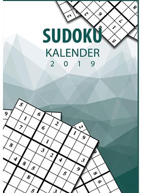 【预售 按需印刷】德文原版Sudoku Kalender 2019 - Terminplaner & Kalender 2019 mit über 90 R?tseln德语ger进口原版正版