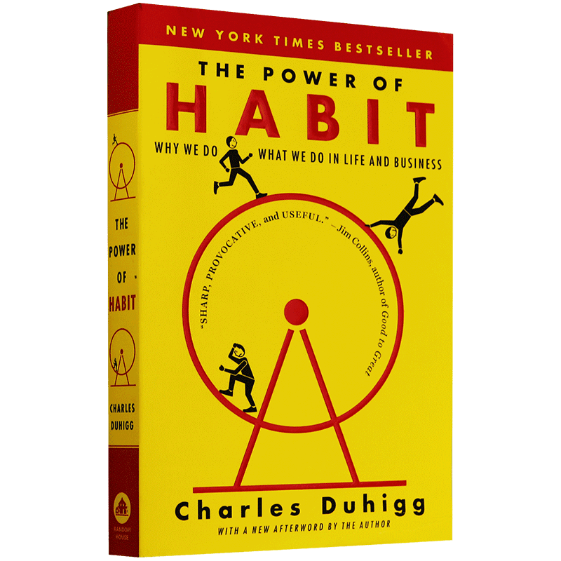现货习惯的力量 英文原版The power of habit  经济管理读物 心理学书籍 全英文版 进口书 正版